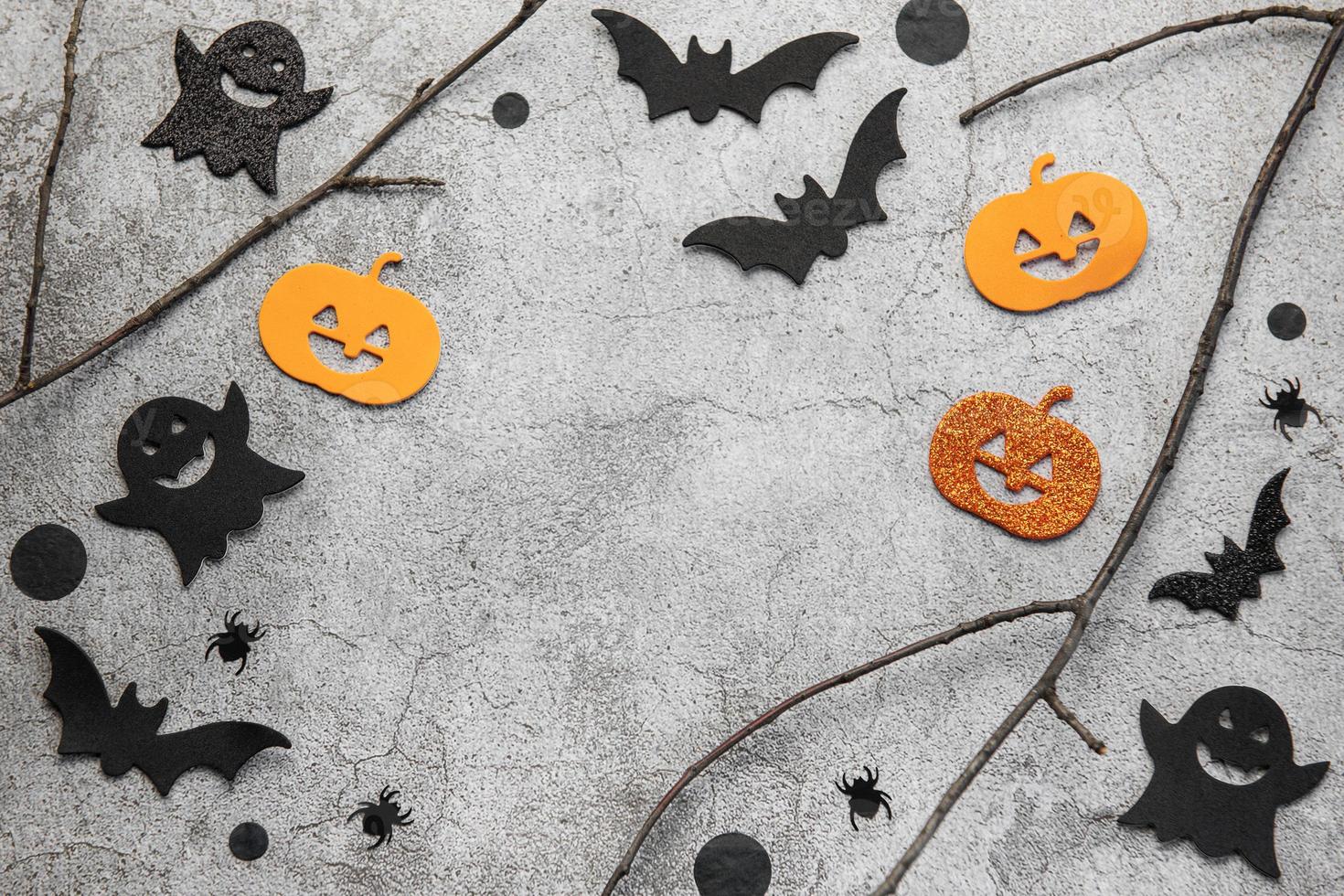 Halloween holiday background photo