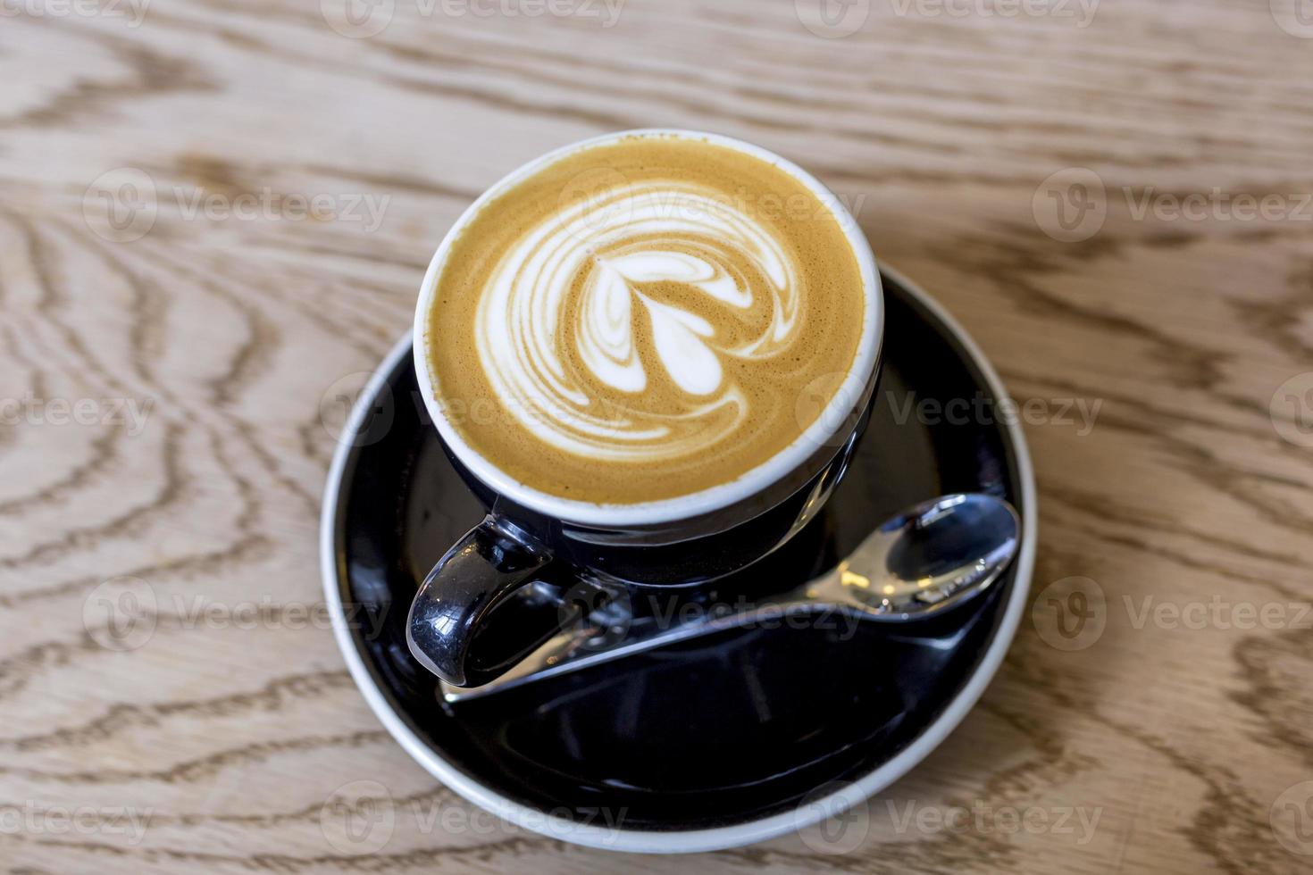 taza de café en una mesa foto