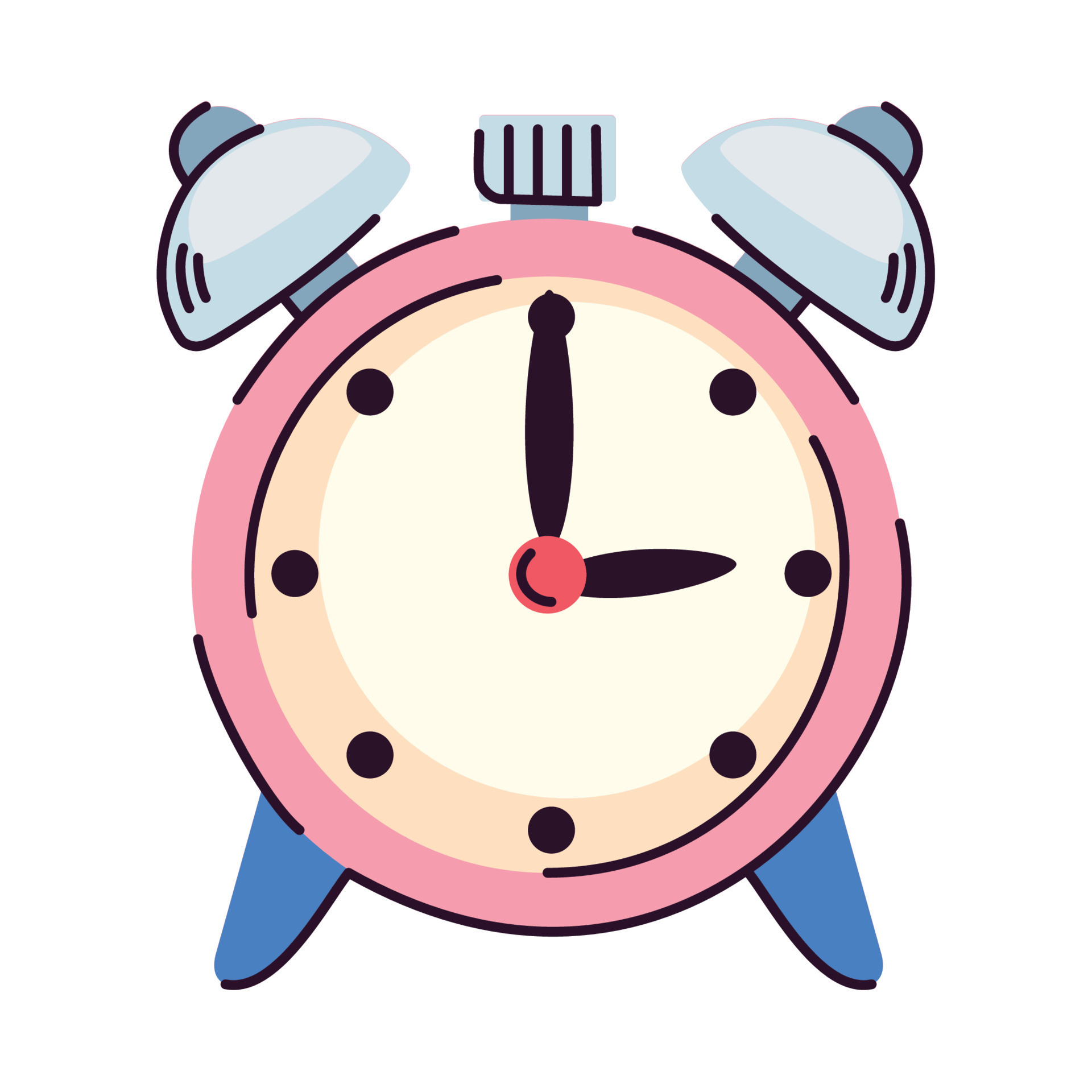 alarm time clock 11250216 Vector Art at Vecteezy