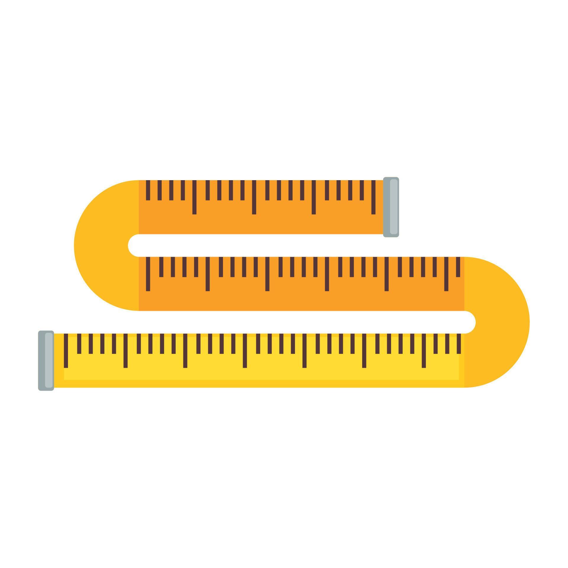 tape measure tool 11250754 Vector Art at Vecteezy