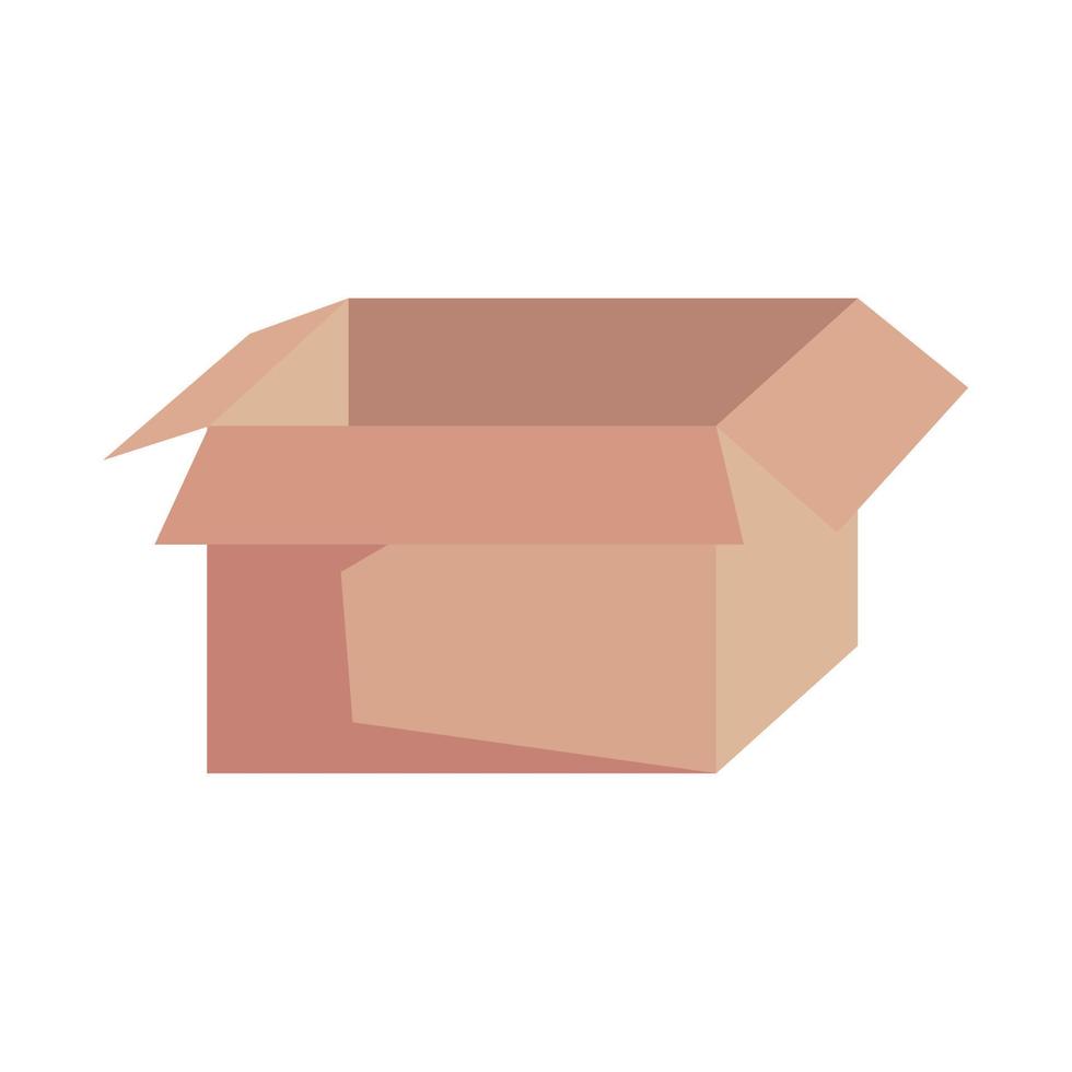 carton box open vector
