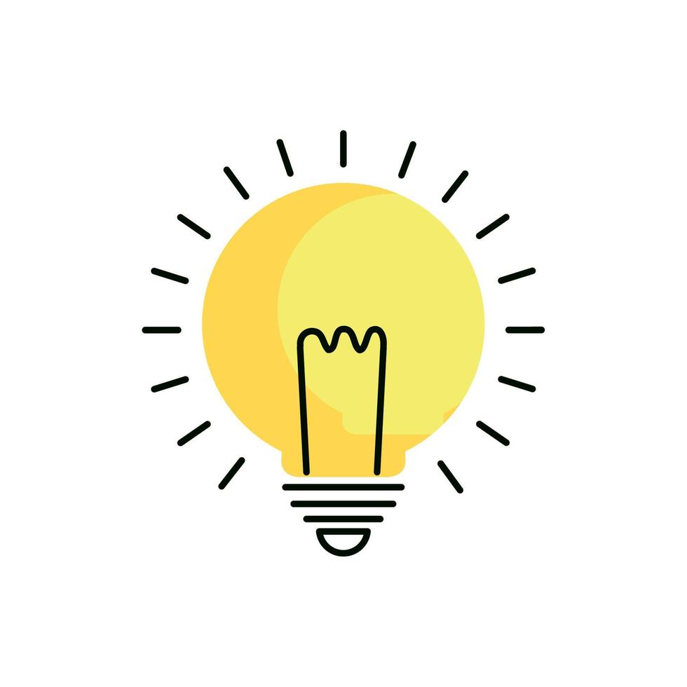 bulb light energy vector