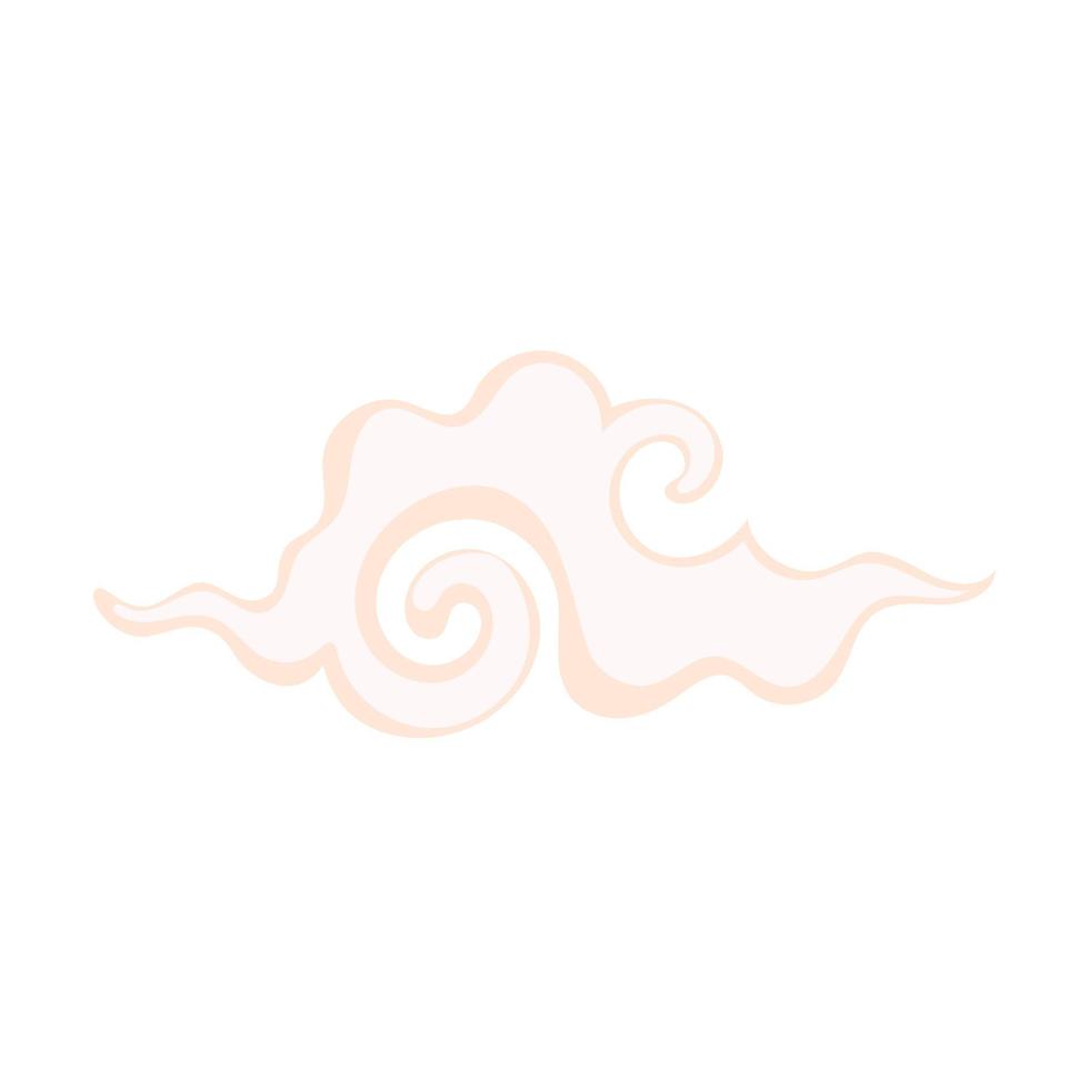 chinese sky cloud vector