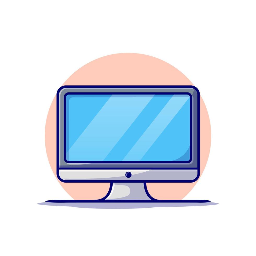 ilustración de icono de vector de dibujos animados de monitor de escritorio de computadora. concepto de icono de objeto de tecnología vector premium aislado. estilo de dibujos animados plana 11251770 Vector en ilustración de icono de vector de dibujos animados de monitor de escritorio de computadora. concepto de icono de objeto de tecnología vector premium aislado. estilo de dibujos animados plana 11251770 Vector en
