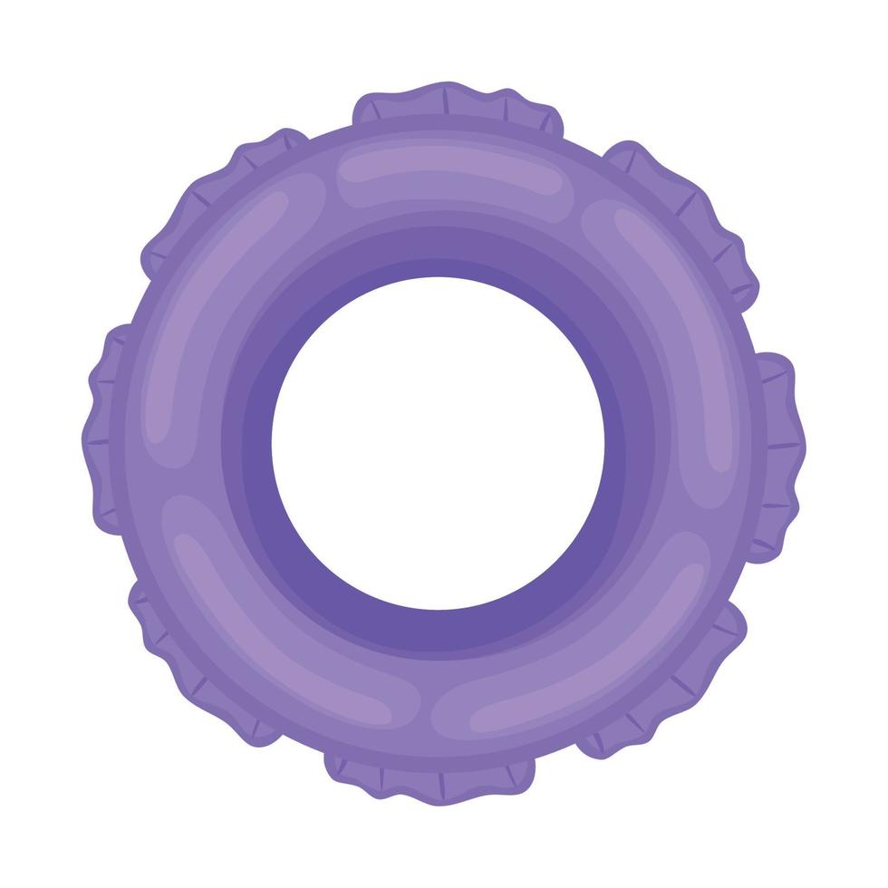 purple float ring vector