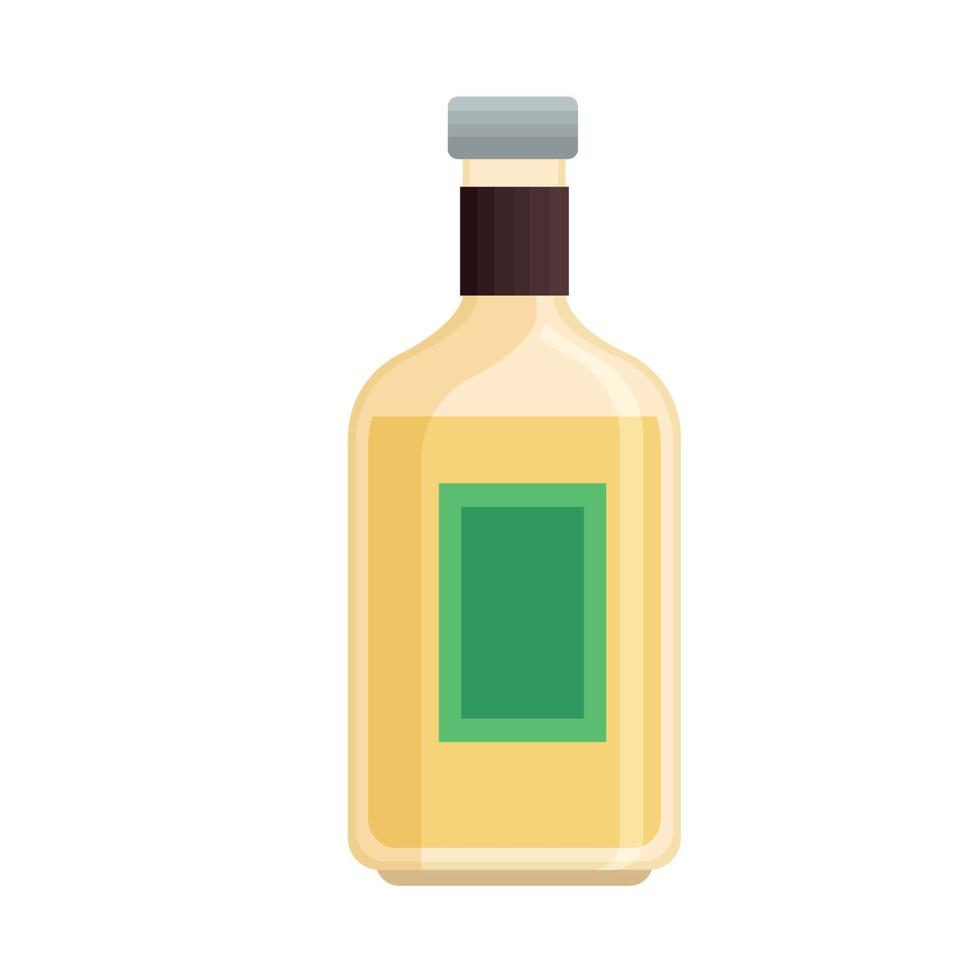 mexican tequila bottle vector