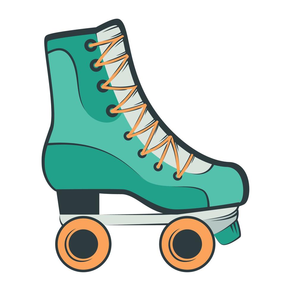 patinar estilo retro vector