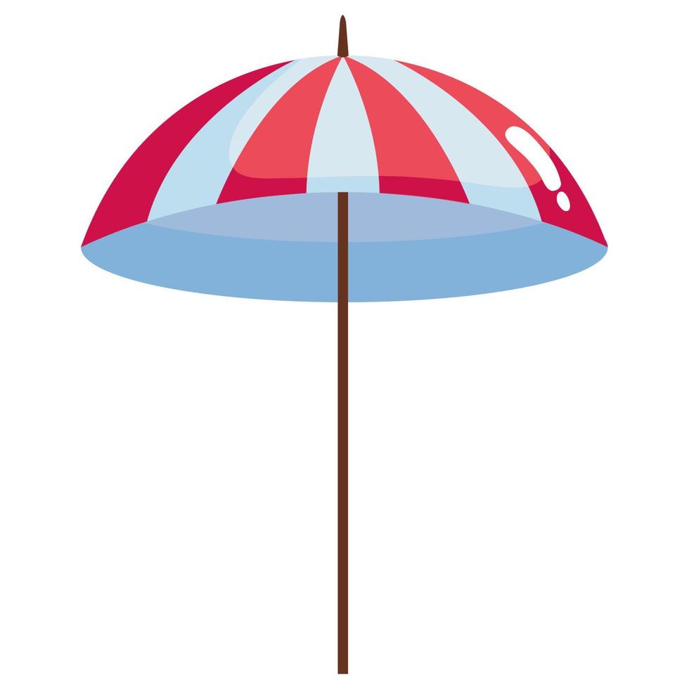 beach umbrella accessory vector