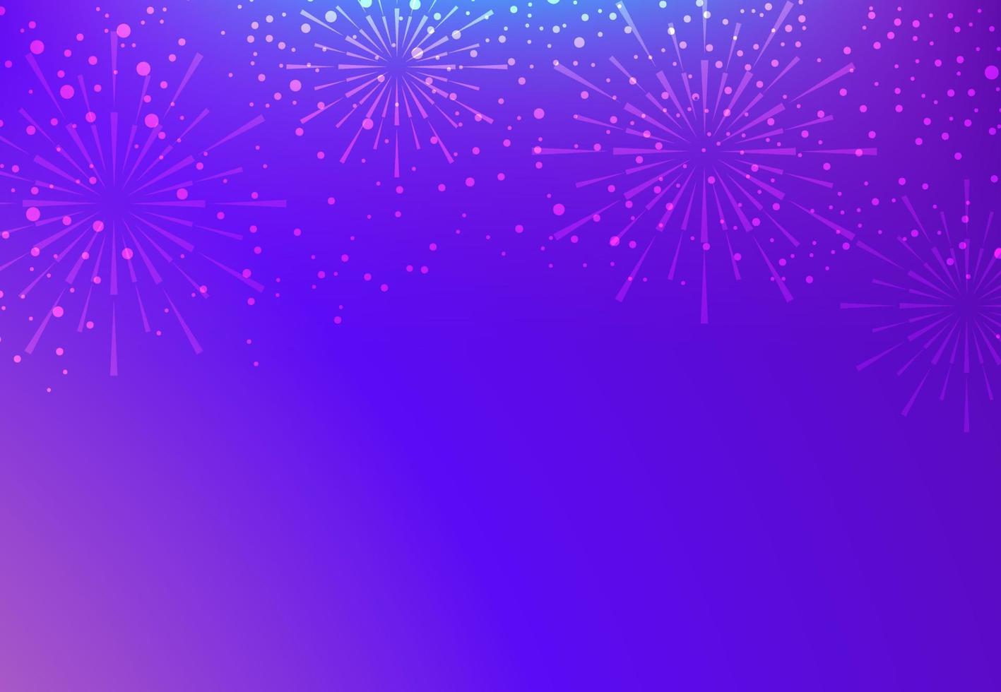 Festive colorful bokeh light luminous background vector