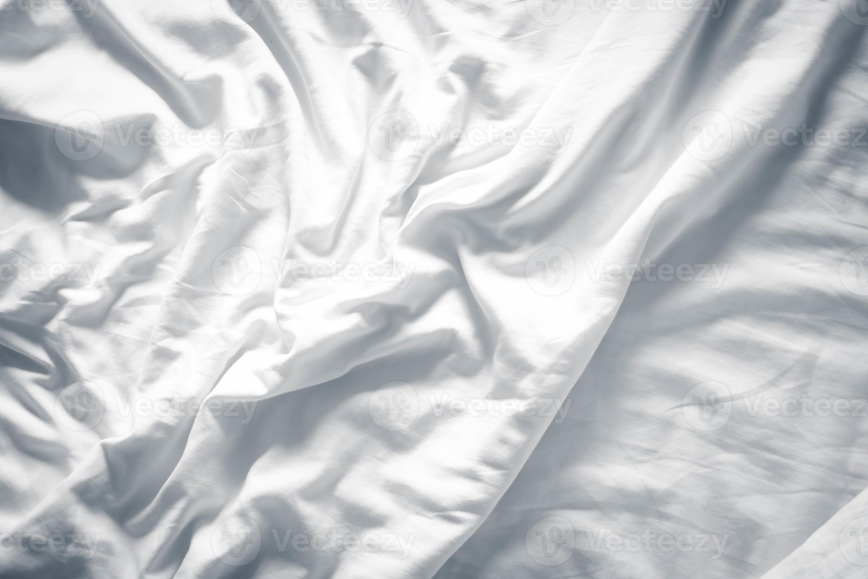 white bed linen gradient texture blurred curve style of abstract luxury  fabric,Wrinkled bed linen and dark gray shadows,background 11252397 Stock  Photo at Vecteezy
