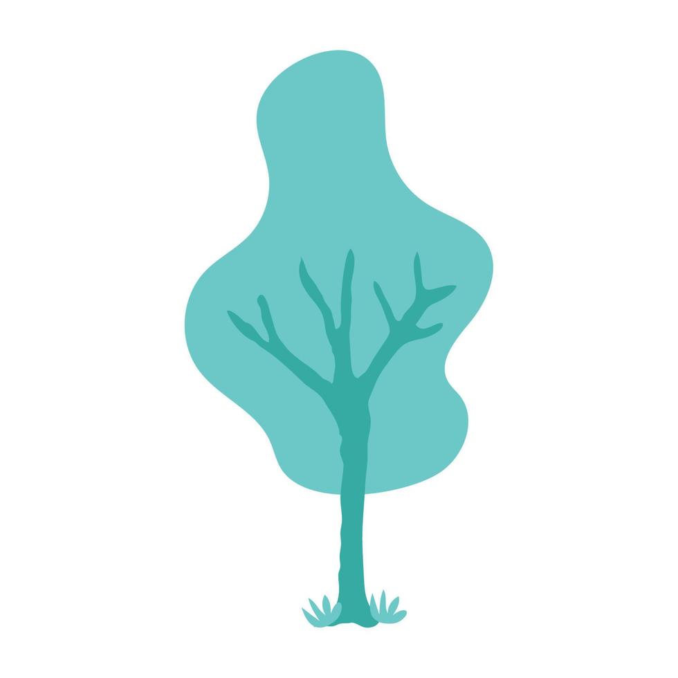 tree plant green vector