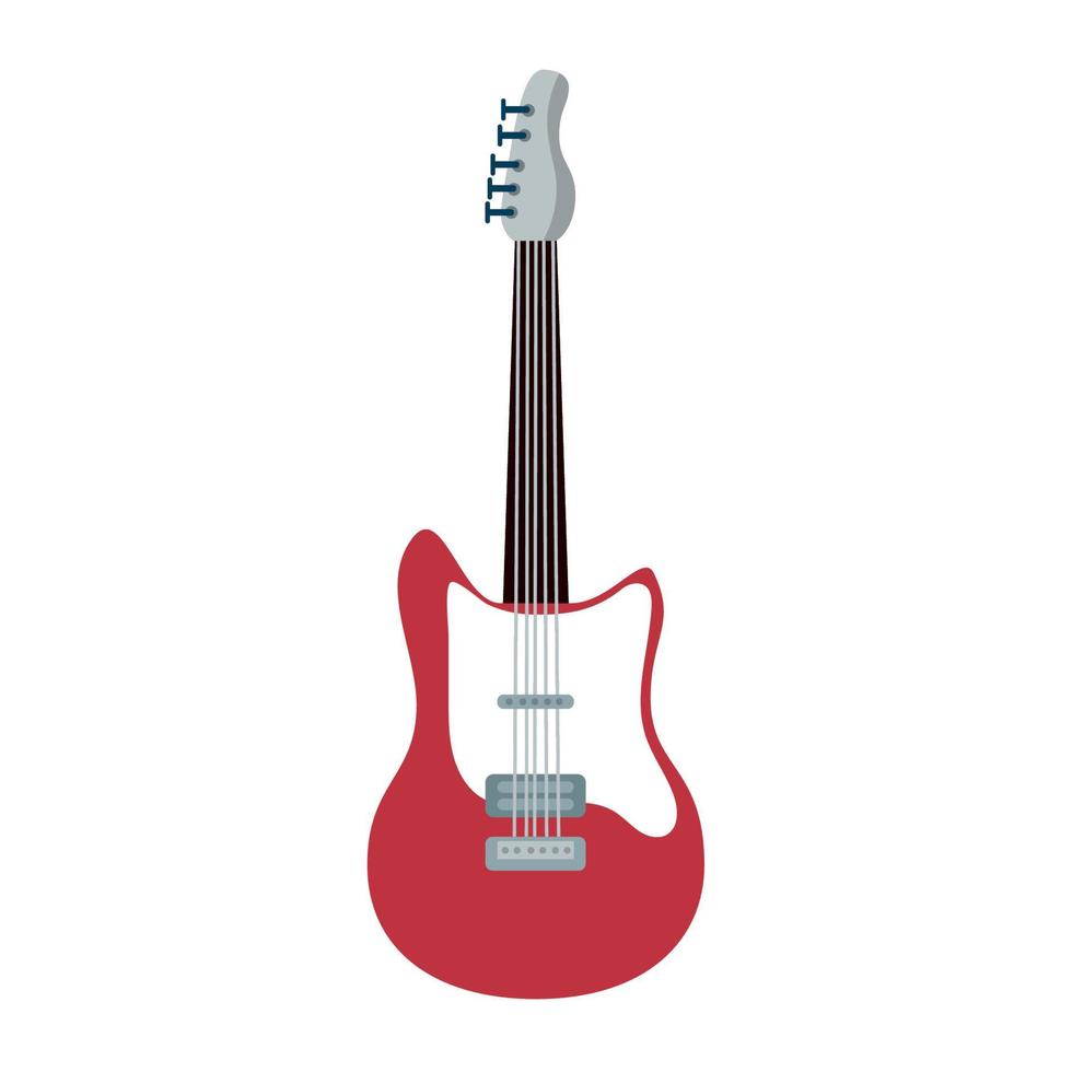 electric guitar instrument vector