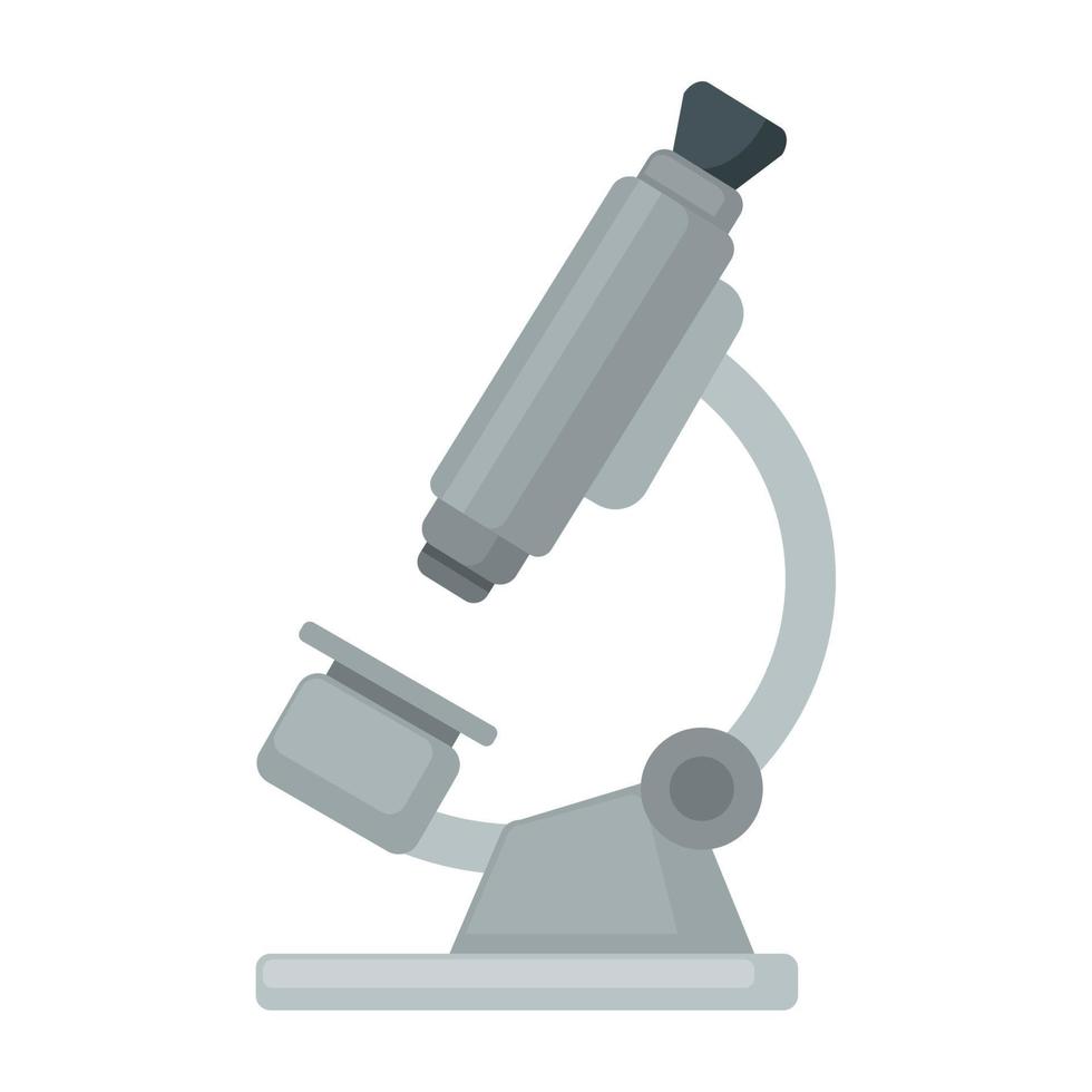 herramienta de microscopio de laboratorio vector