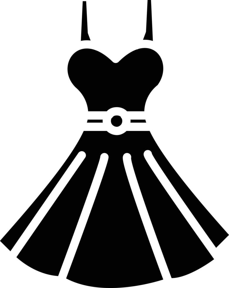 Fashion Modeling Glyph Icon vector