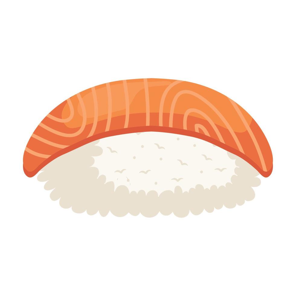 maguro sushi comida japonesa vector