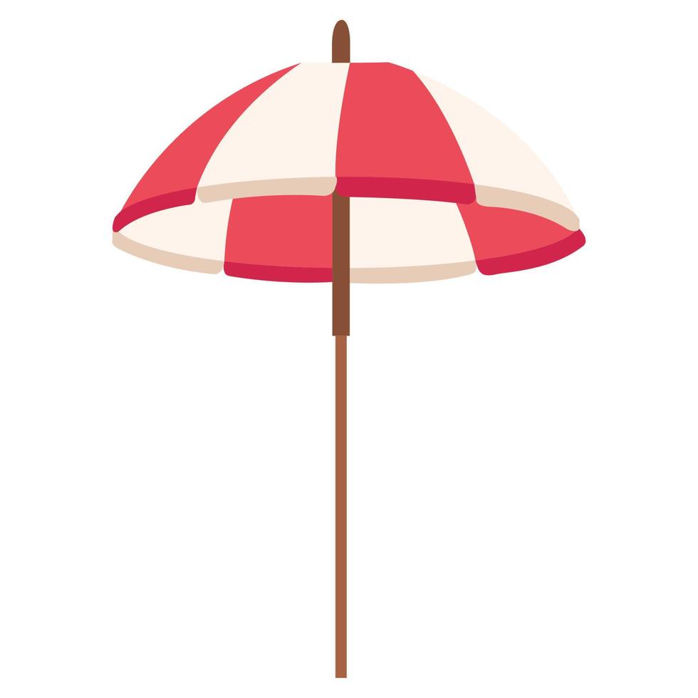 beach umbrella accessory vector