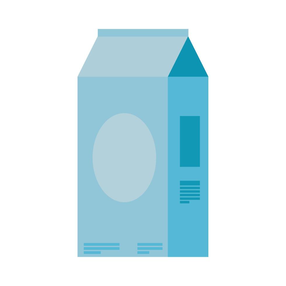 milk box packing vector