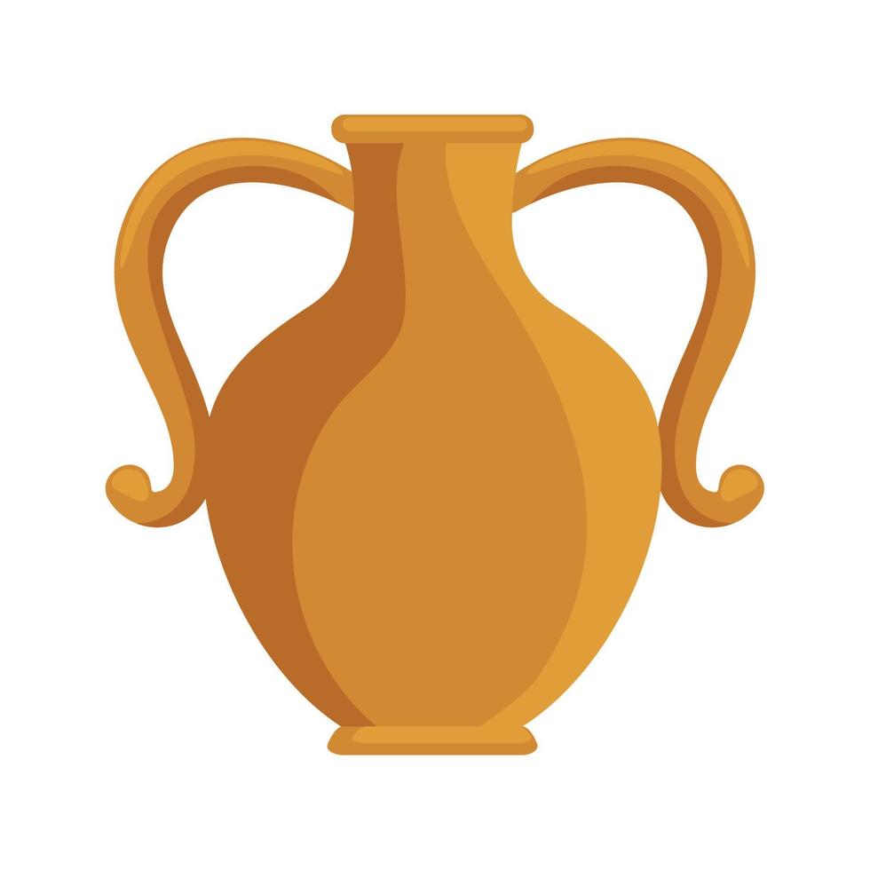 golden vase elegant vector