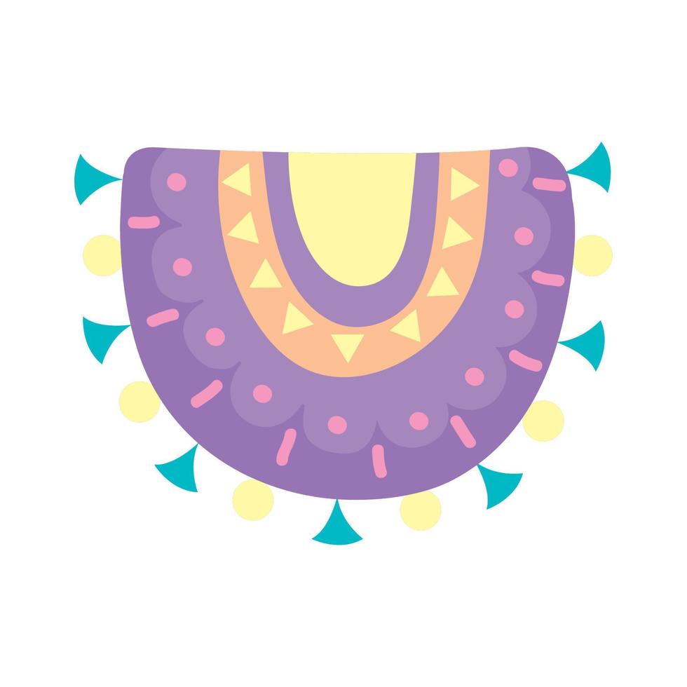 lilac llama pad accessory vector