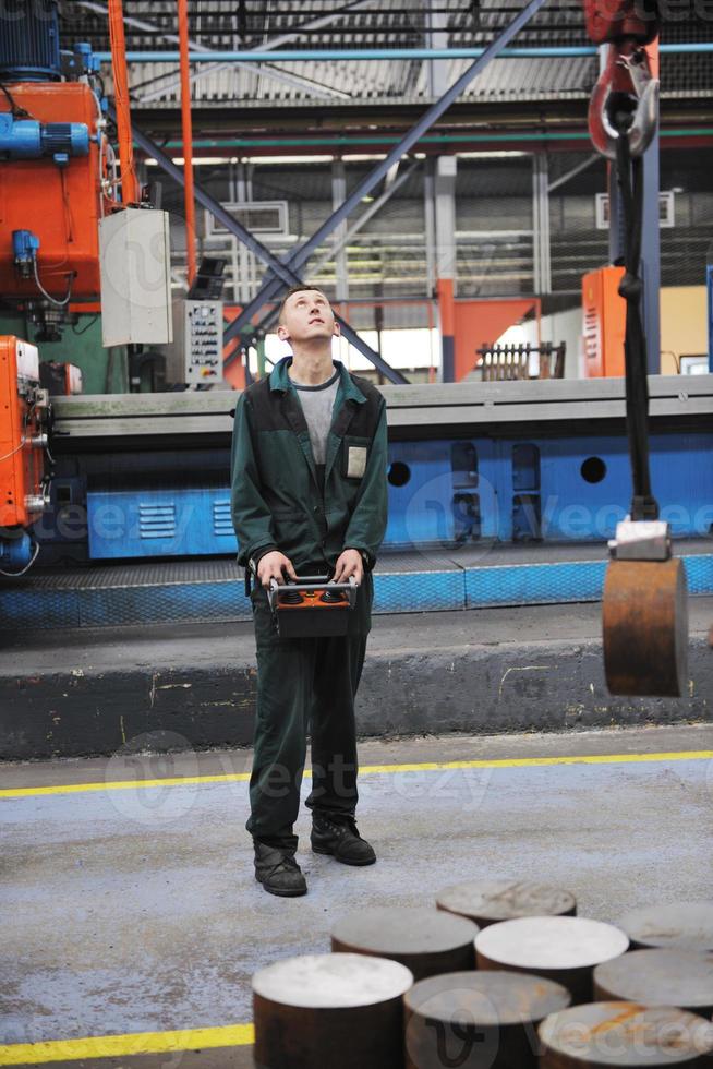 industry workers people in factory photo