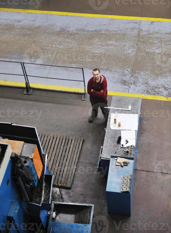 industry workers people in factory photo