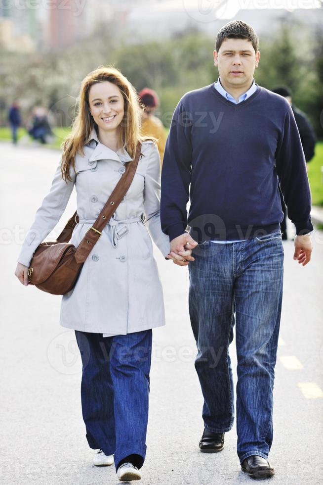 happy couple outdoor photo