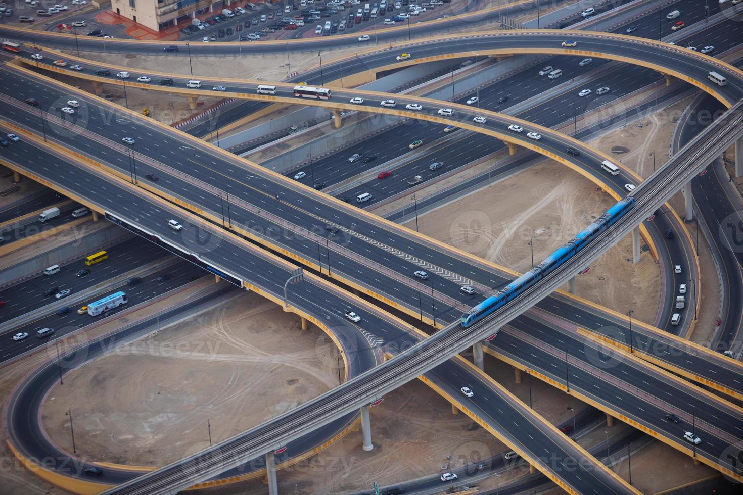 Dubai skyline view photo