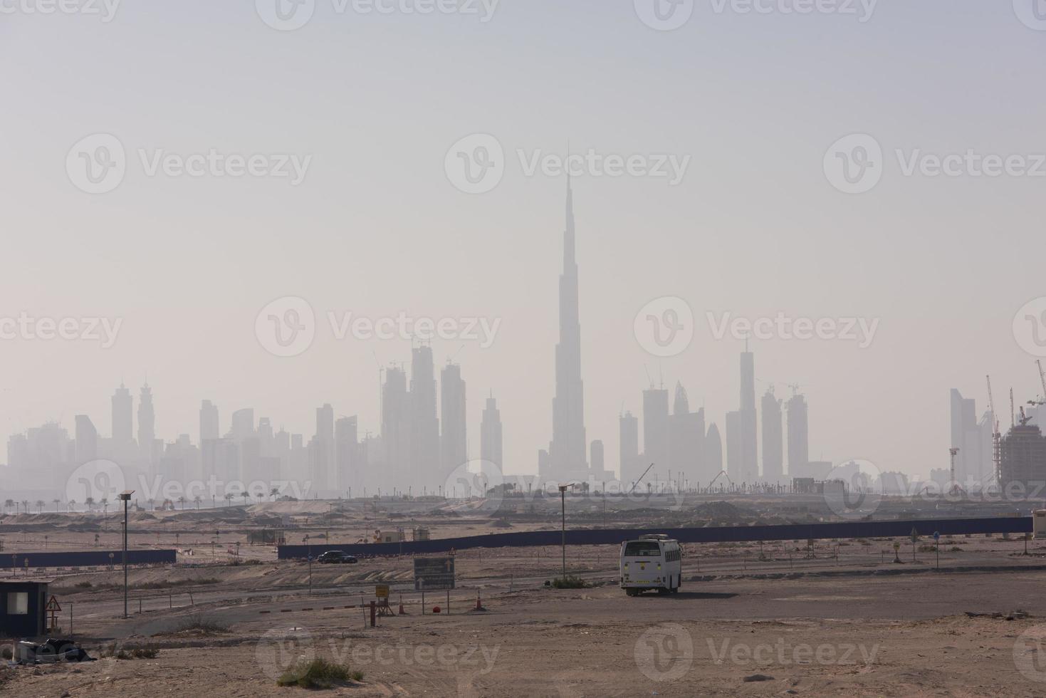 Panorama Dubai city photo