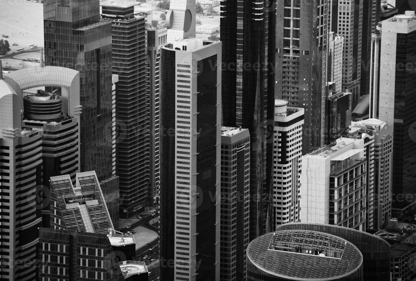 Dubai skyline view photo
