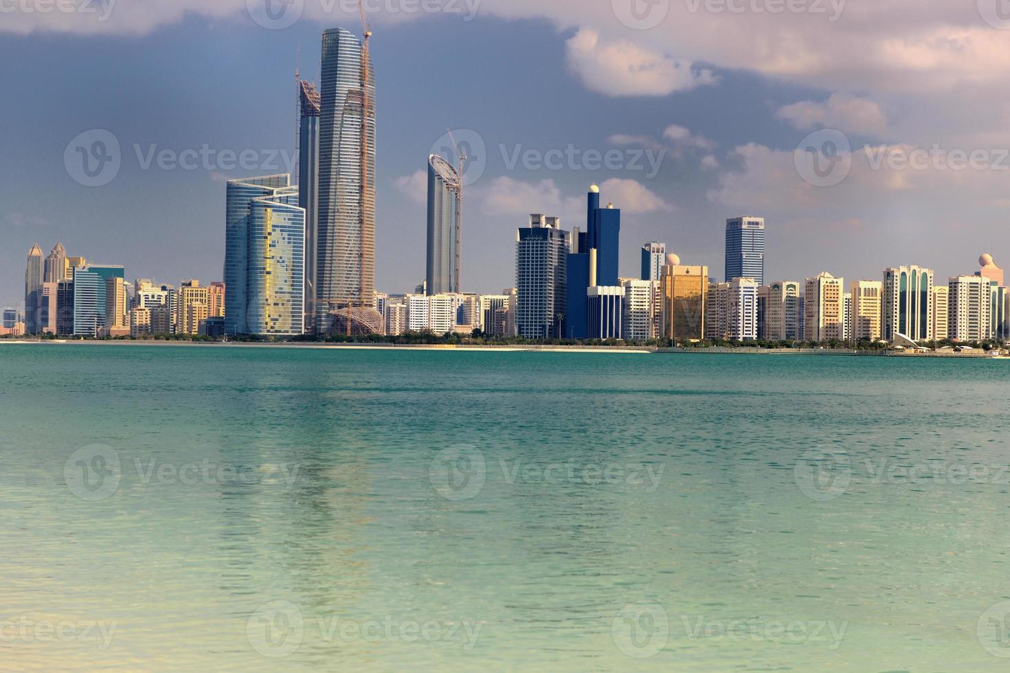 abu dhabi cityscape photo