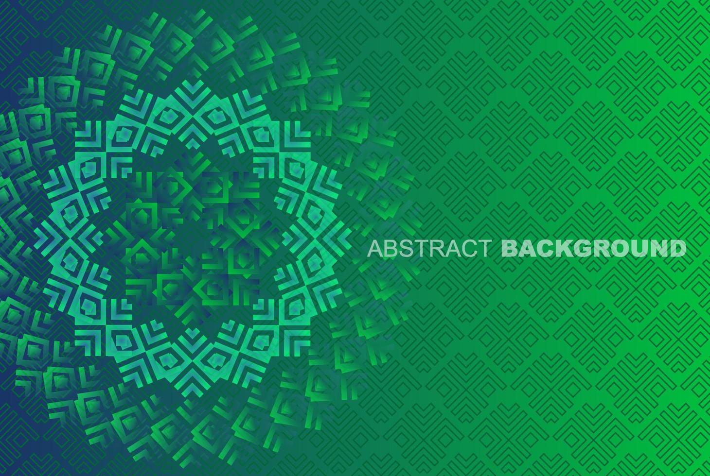 Background with mandala ornament, round indian pattern, muslim pattern vector