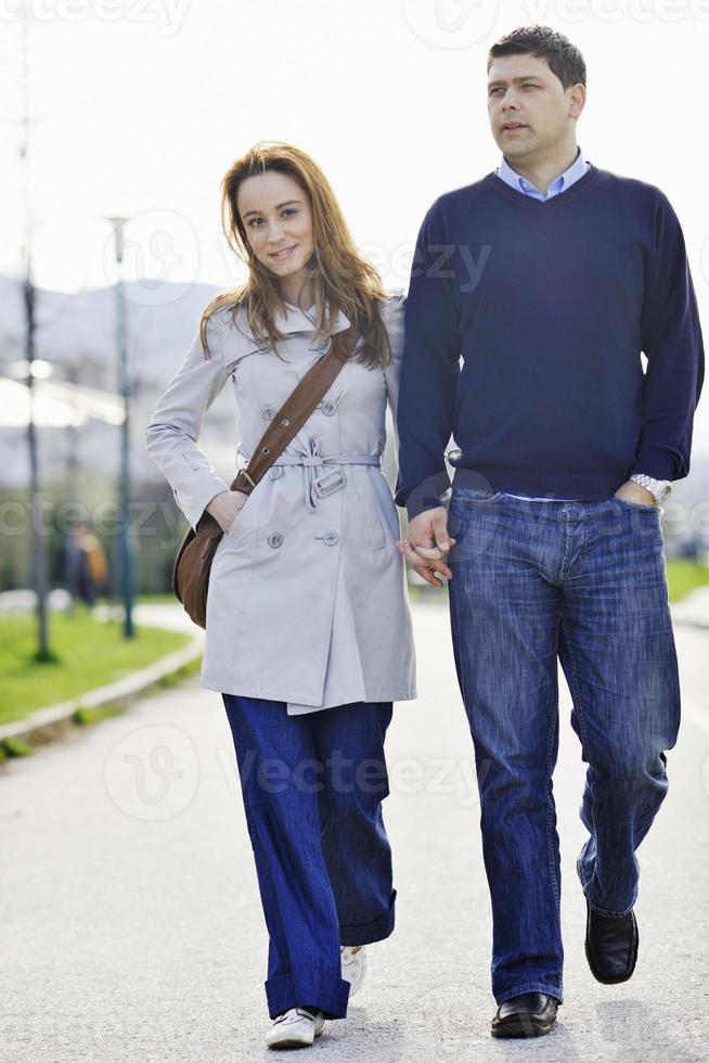 happy couple outdoor photo