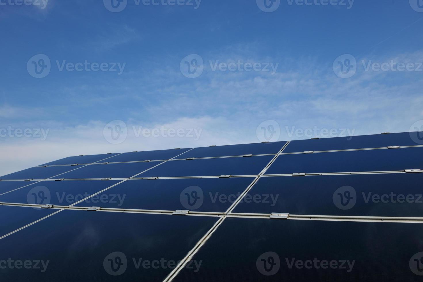 solar panel renewable energy field photo