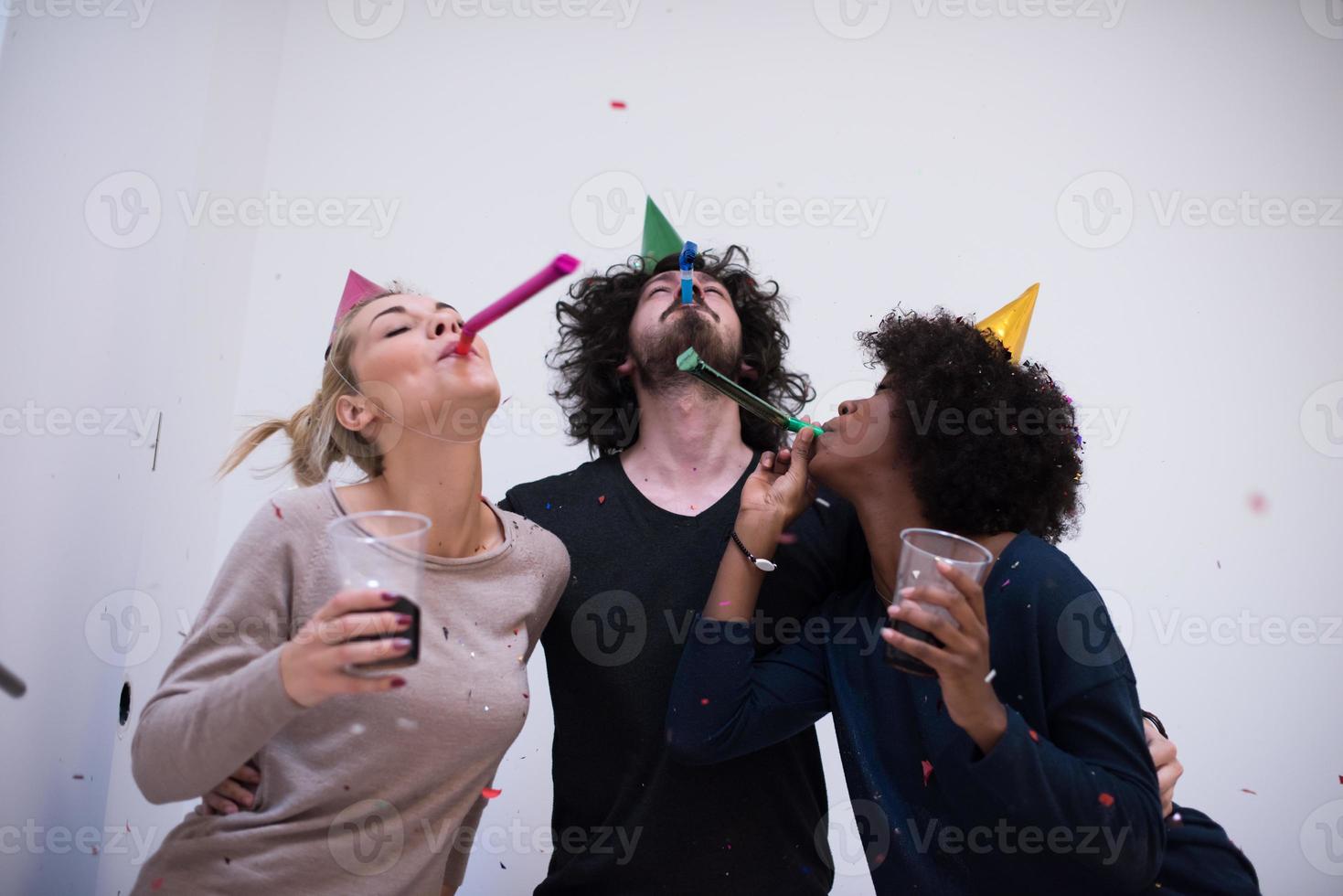 confetti party view photo