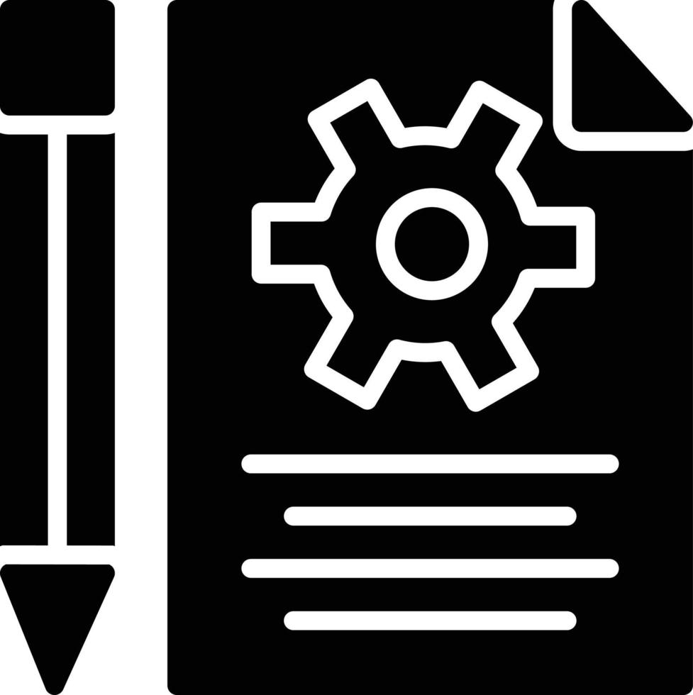 Development Glyph Icon vector