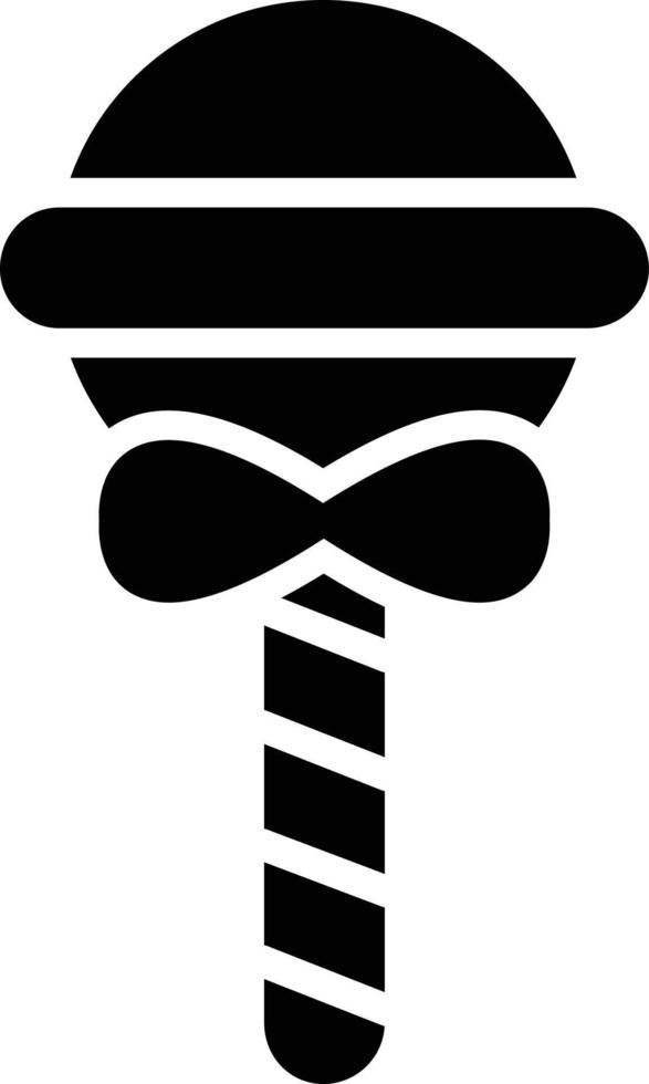 Lollipop Glyph Icon vector