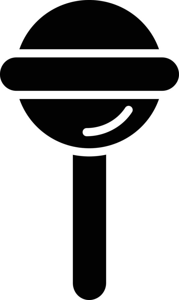 Lollipop Glyph Icon vector