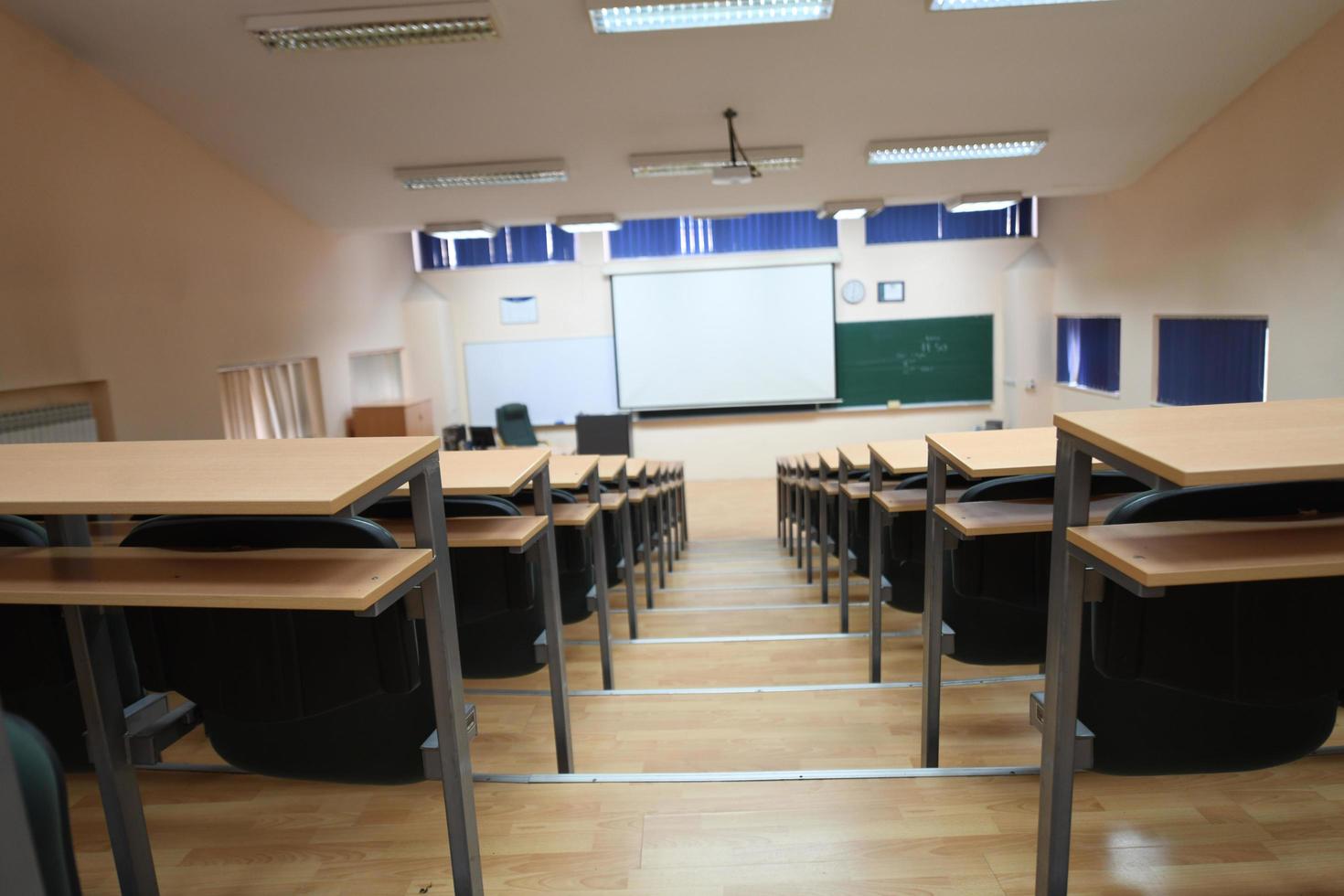 Dubai, 2022 - empty classroom photo