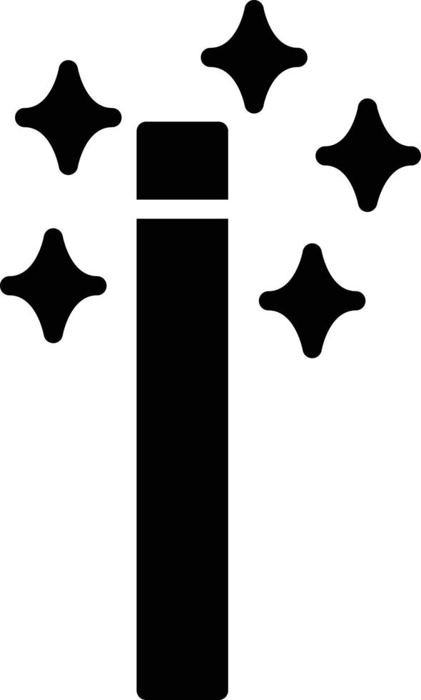 Magic Glyph Icon vector