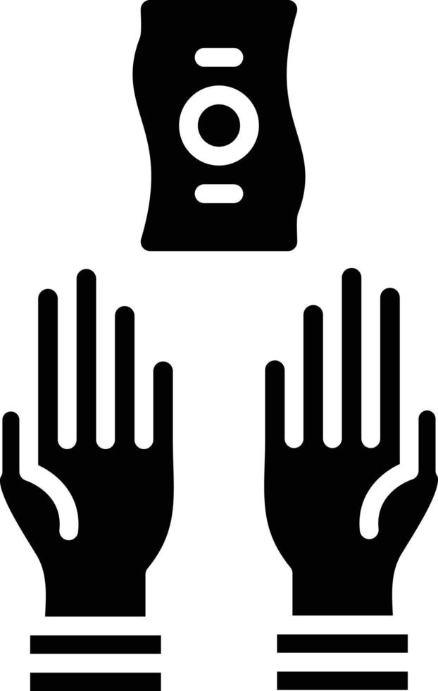 Infaq Glyph Icon vector