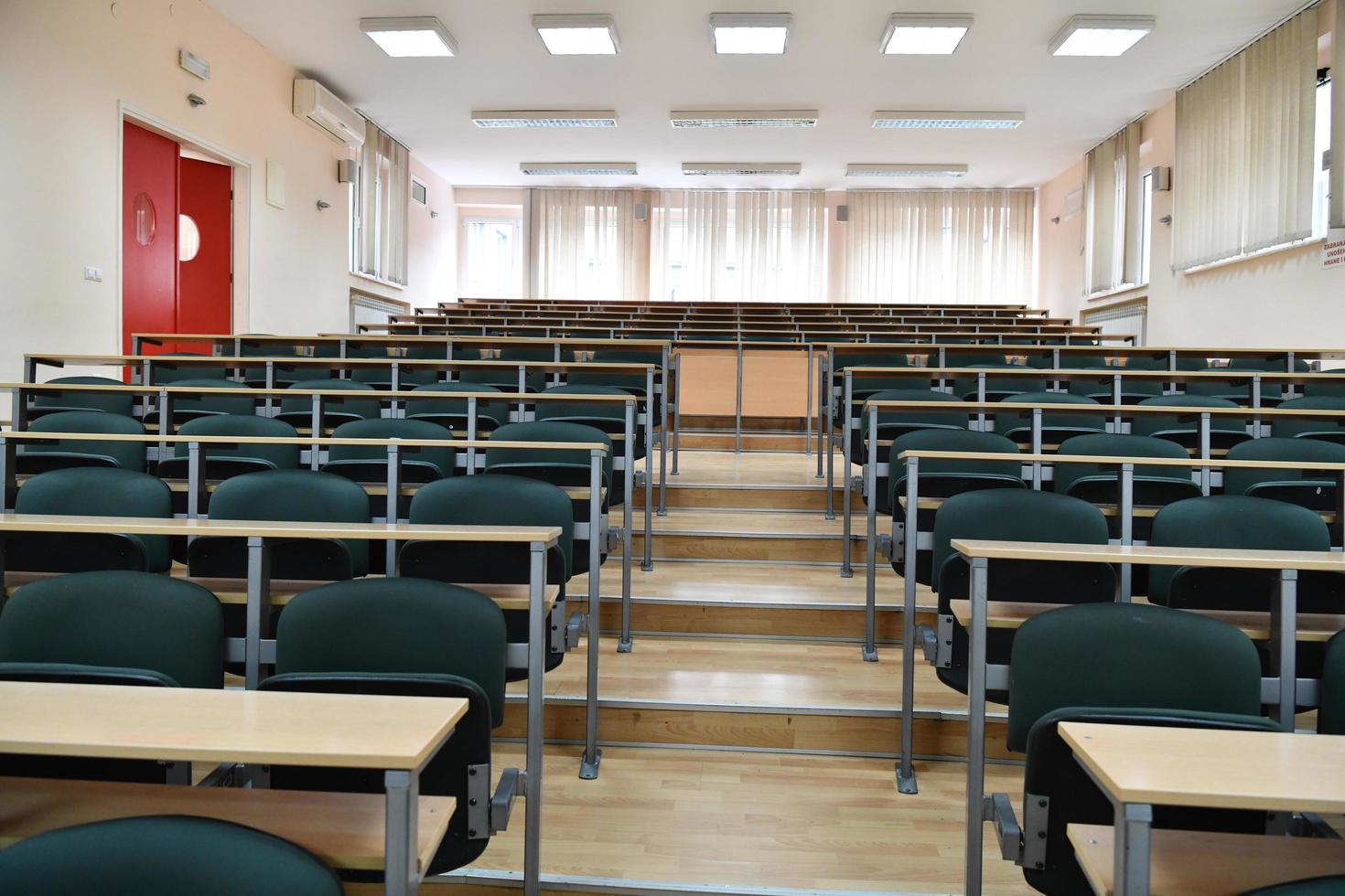 Dubai, 2022 - Empty classroom view photo