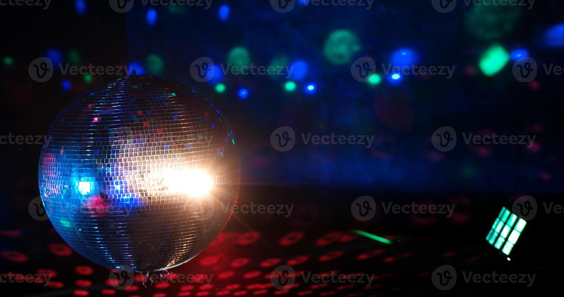 Disco ball view photo