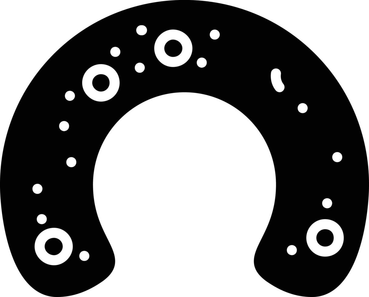 Kifli Glyph Icon vector