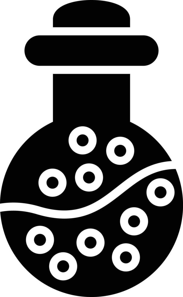 Potion Glyph Icon vector