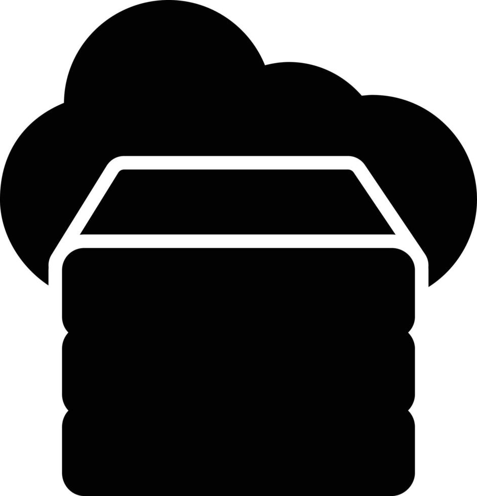 Backup Glyph Icon vector