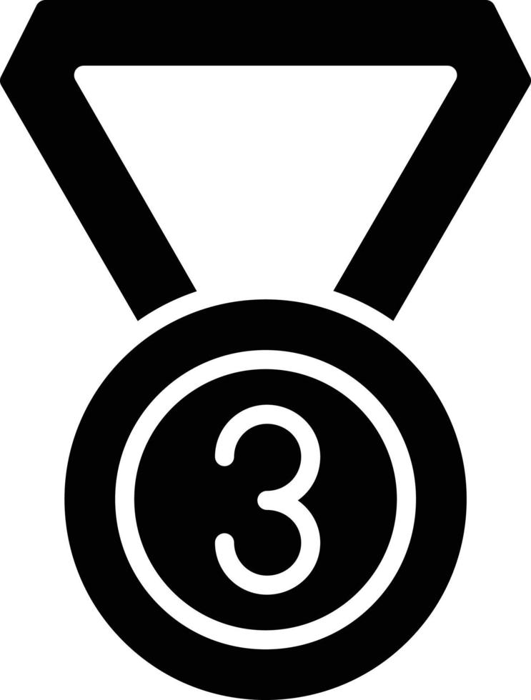 Bronze Glyph Icon vector