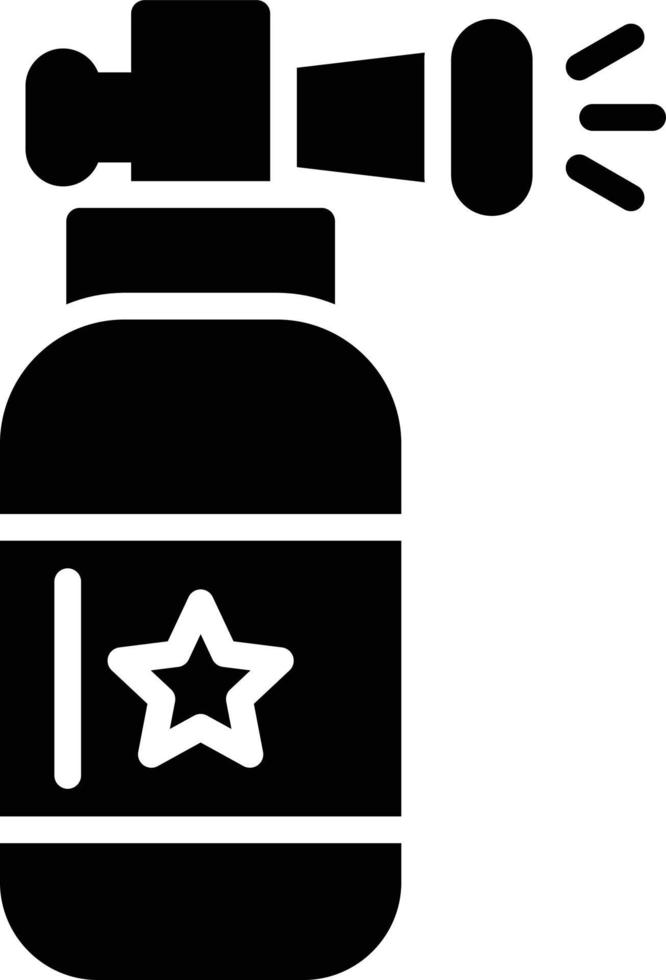 Air Horn Glyph Icon vector