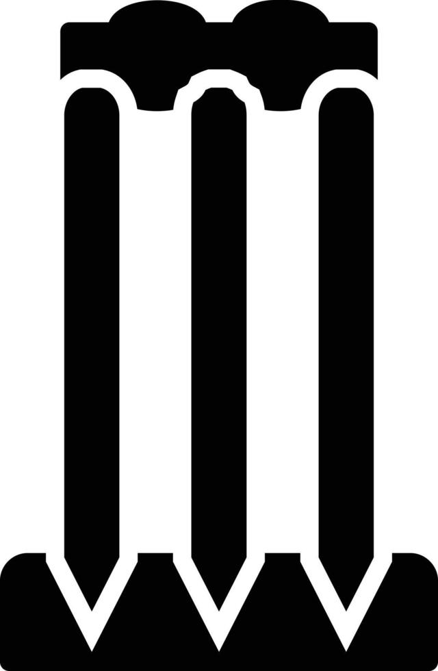 Stumps Glyph Icon vector