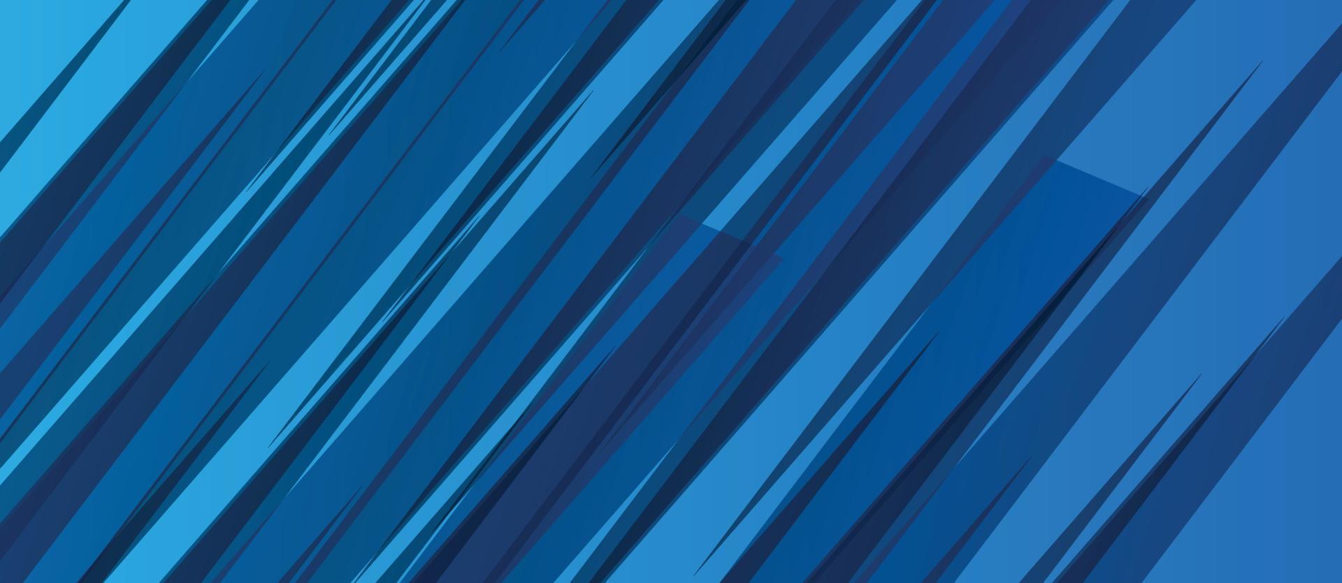 Fondo de rayos de línea azul abstracto vector