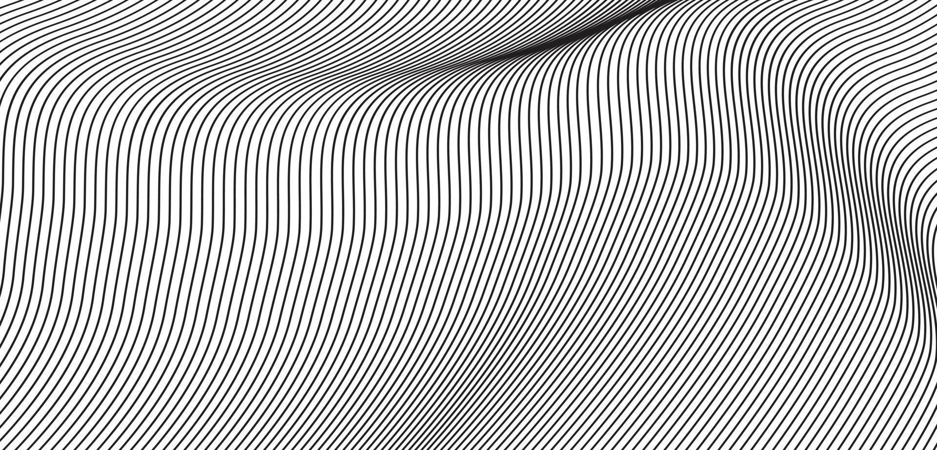 topographic line round abstract. pattern of gray lines. texture seamless striped pattern. Vector background